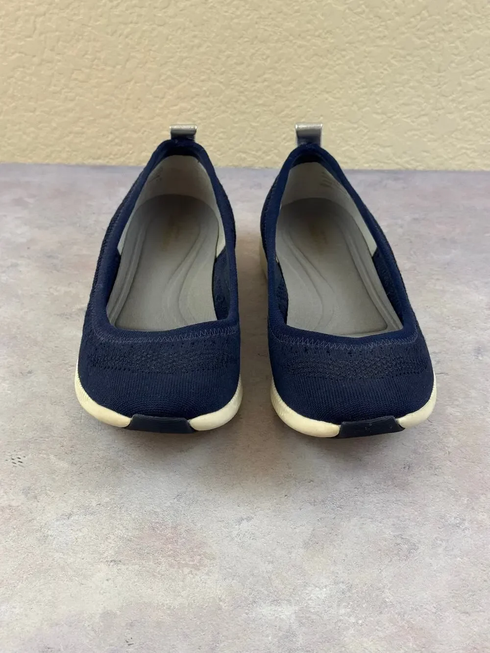Cole Haan Shoes Womens 9.5 B Zerogrand Casual Slip On Ballet Flats W10852 Blue